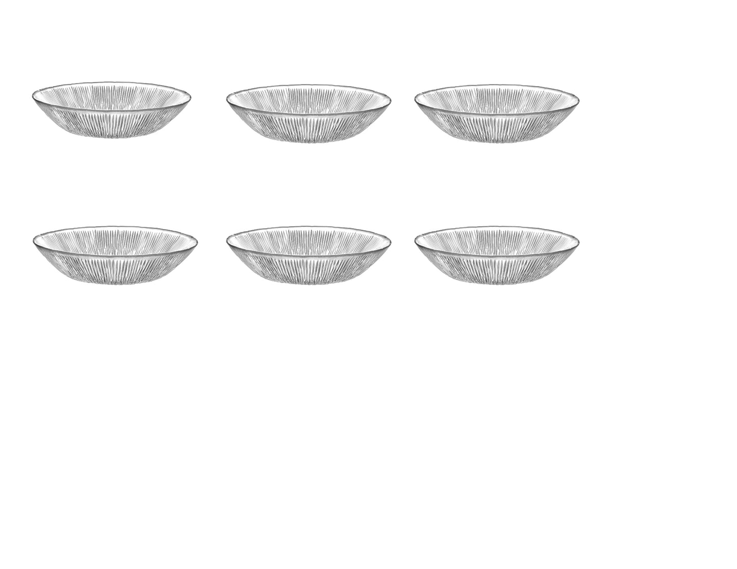 Dinner Plate Set, 250 Solo (6 pcs Deep Plate)